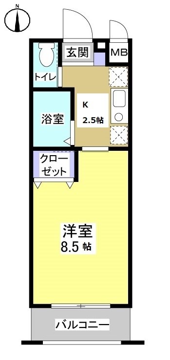 YK Field 間取り図