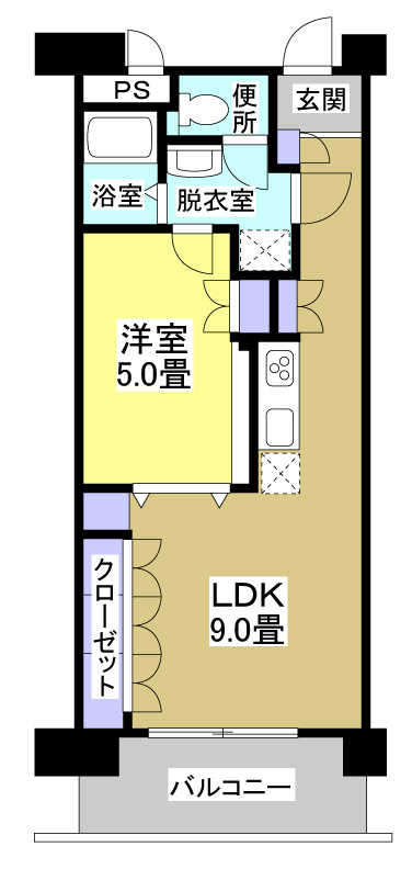 アルコⅤ 間取り図