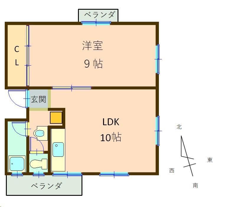 K＇マンション 間取り図