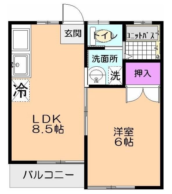 MP-Ⅴ番館 間取り図