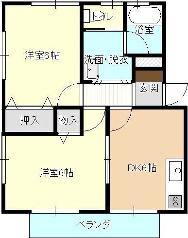 FIGARO(フィガロ) 203号室 間取り