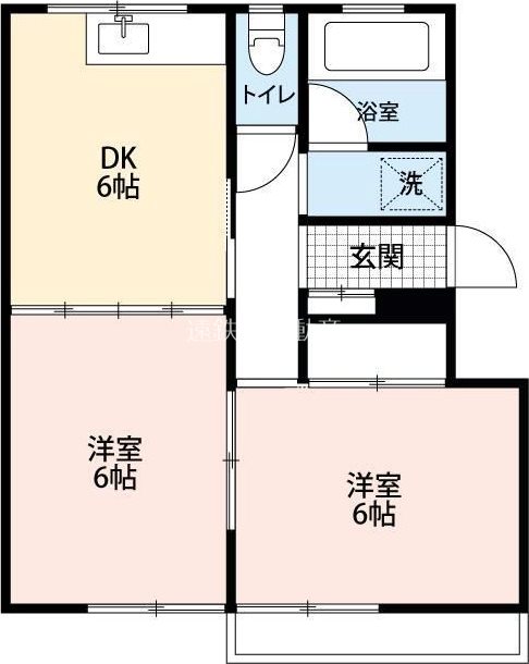 グリーンベルⅡ 205号室 間取り