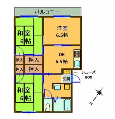JUBILO TOWN C 間取り