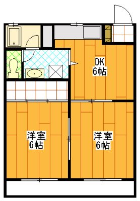 コーポ雅 間取り図