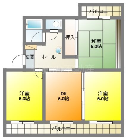 ハイツビアン 間取り図