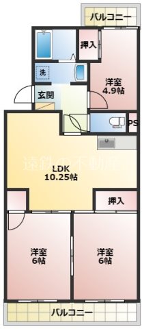 サンライズ本郷 間取り
