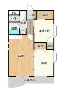 メゾンイセキ 間取り図