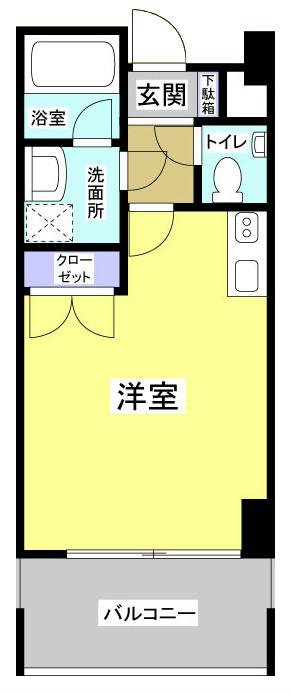 第2ハマエイビル 503号室 間取り