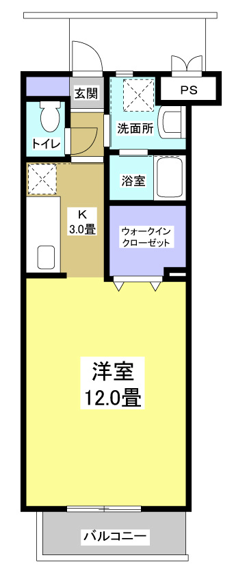 ブリエひくま 間取り図