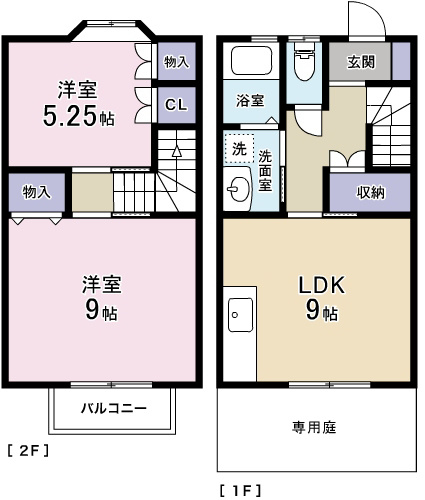 モンターニュⅡ番館 間取り図