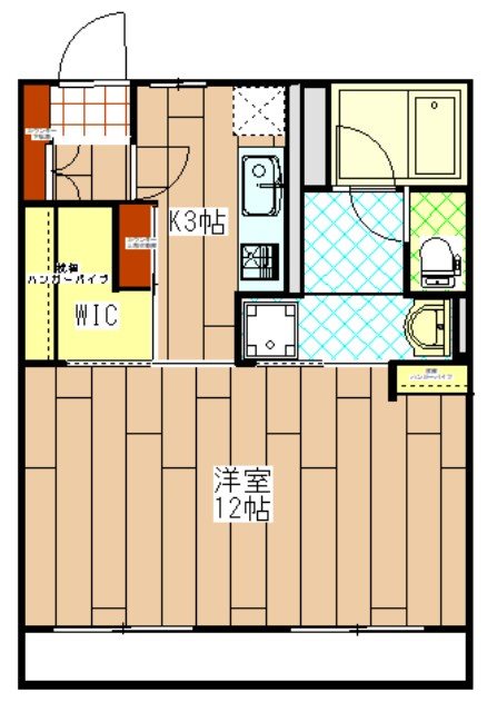 コーポバーディー 間取り図