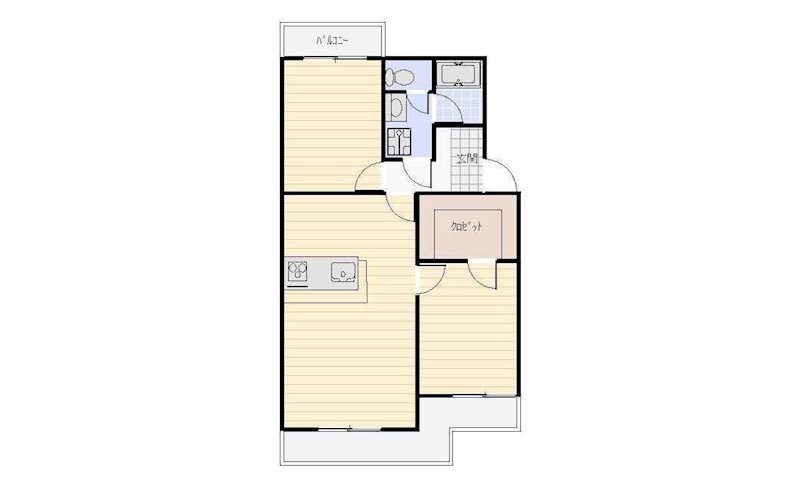 マンションストークⅤ 間取り図
