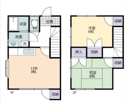 イーストパークタウン 間取り図