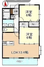 ライ・レ・ローゼ 間取り図