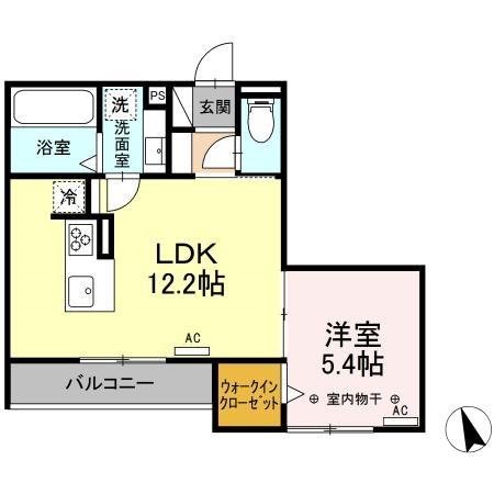トリシア・ポイント城北 間取り図