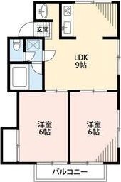 グリーンコートＣ 5号室 間取り