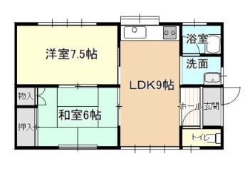 石岡ハイツ 間取り図