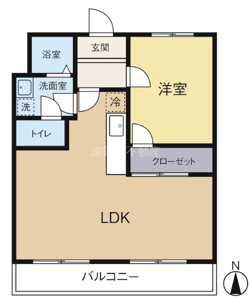 セントヴィラージュ 202号室 間取り