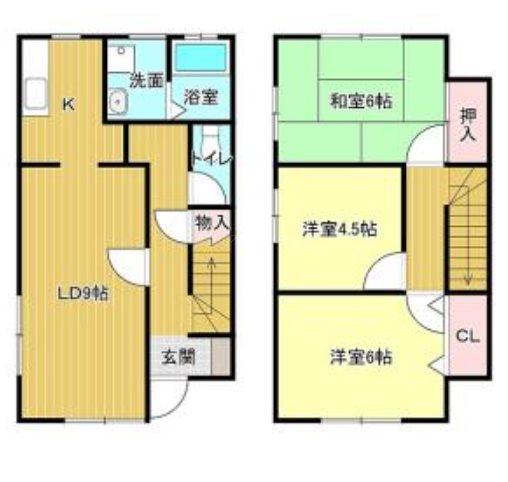 フォレストヴィラⅠ 間取り