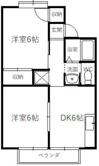 メゾンプリエール 間取り図