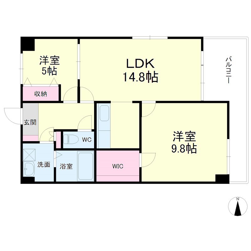 アルコ8 間取り図