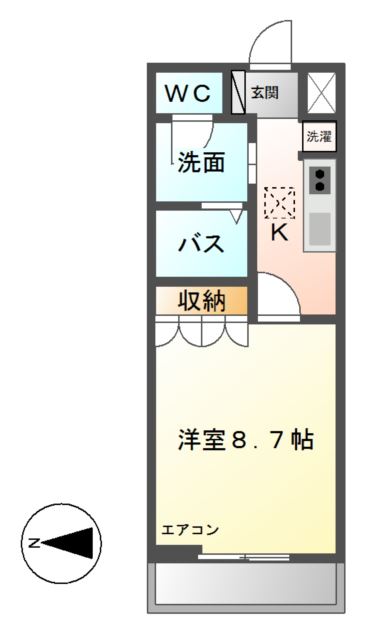 スカイリーフ 間取り図