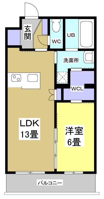 ブリアージュ浜北駅前 間取り図