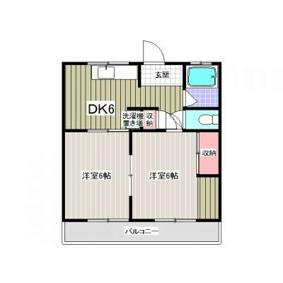 西平ハイツ 間取り図