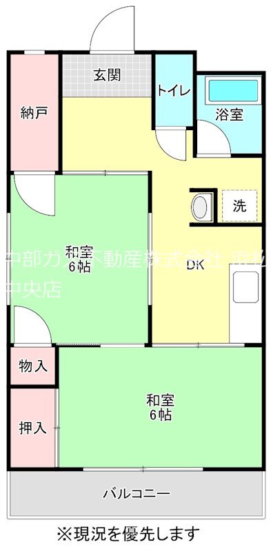 髙橋ハイツ 間取り図