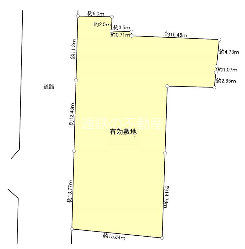 天王町1502-9借地 間取り