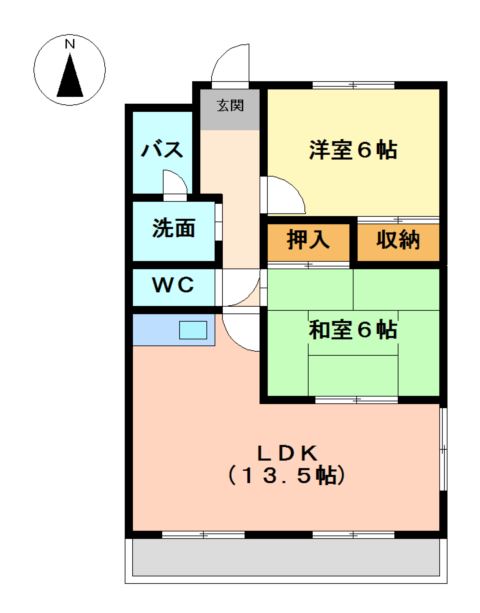 マンションレイゴ 間取り図