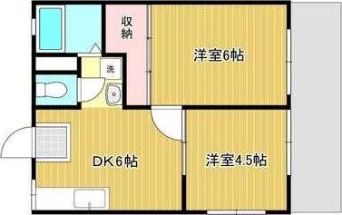 大沢ハイツ 間取り図