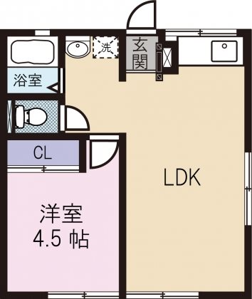 シティハイムマリモ 間取り図