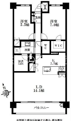 プレミスト元浜 間取り図