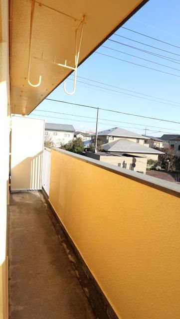 シックスハイツイクマ ベランダ