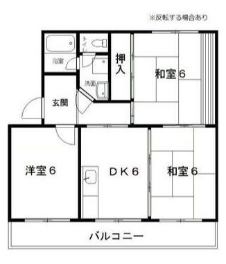 ベルハイムⅡ 間取り図