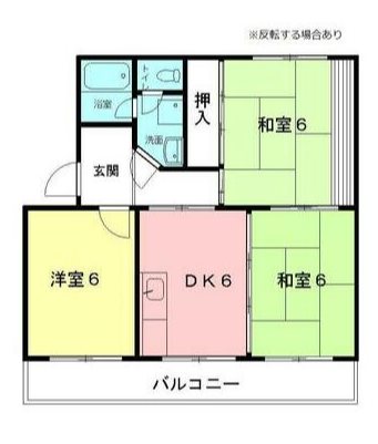 ベルハイムⅡ 304号室 間取り