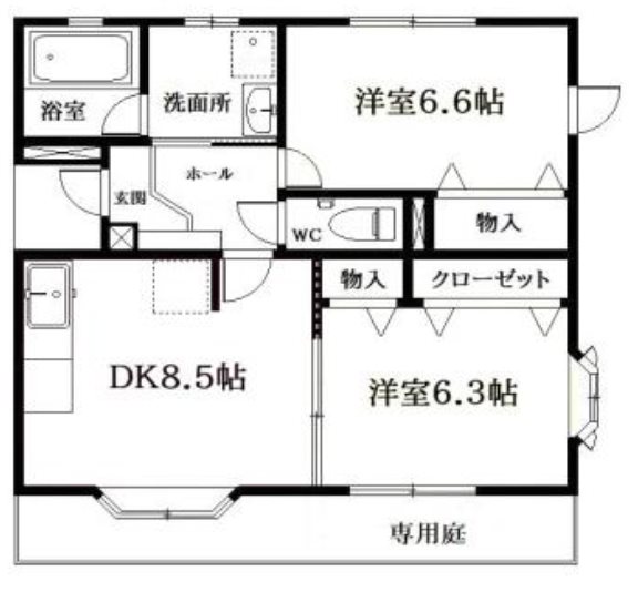 ジェネラス 間取り図
