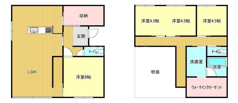 細江町戸建 間取り