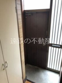 和合町貸家 玄関