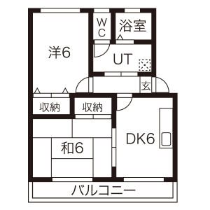 レガーロ・林 間取り図