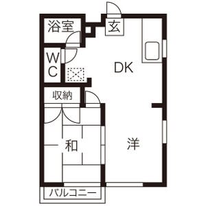 コーポ協和 間取り図