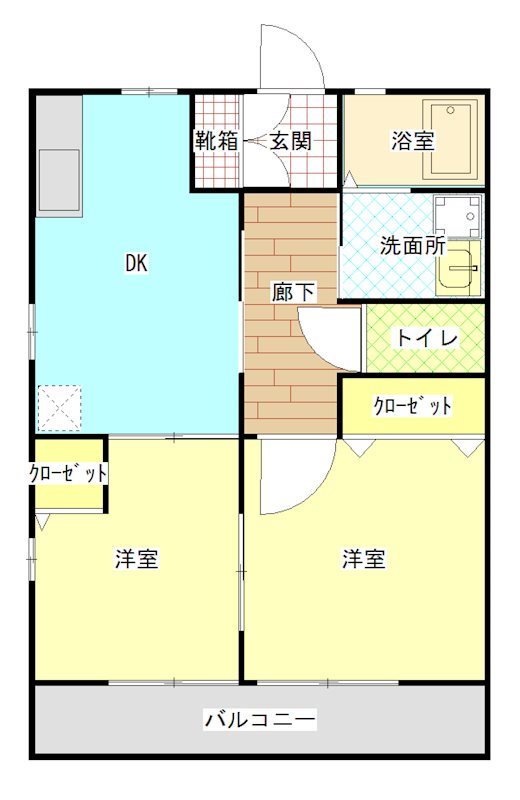 ハイムレトア 間取り図
