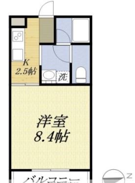 ローズガーデン 間取り図