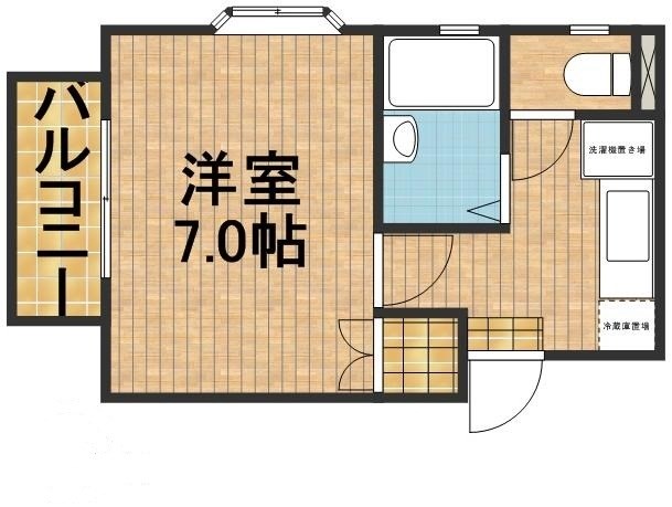 ビバリーハウス中島 間取り図