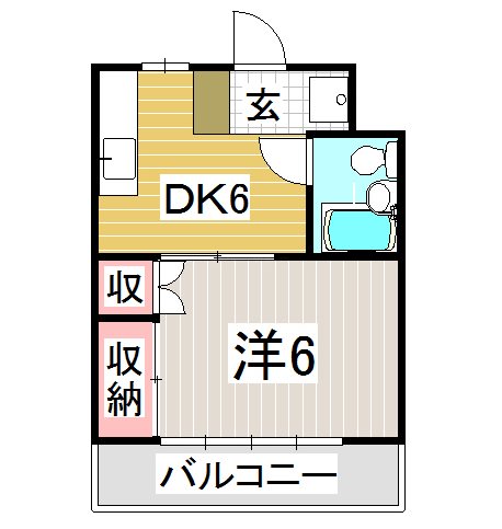 コーポハピネス 間取り図