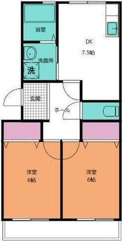 ハーベスト佐鳴台 303号室 間取り