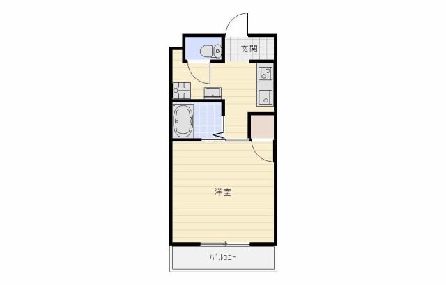 エスティーム　 105号室 間取り