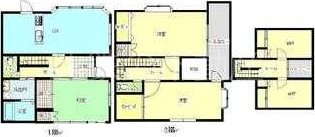 志都呂貸戸建住宅 間取り図