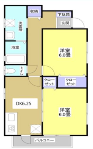 フォレスタY 間取り図